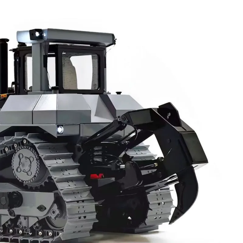 

Металлический радиоуправляемый 4-канальный гидравлический бульдозер 1/14 со звуком, светом и открывающимися дверями, строительная техника JDM-98 Ultra, 2.4 ГГц, игрушка на радиоуправлении Flysky