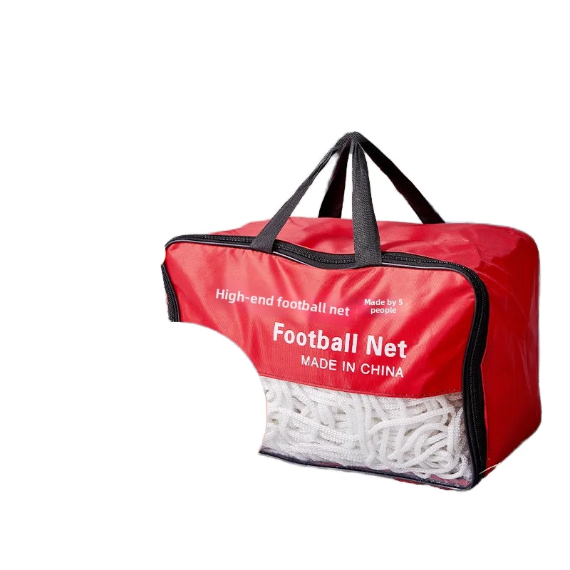 Rete da calcio in nylon transfrontaliero 5/7/11 persone Porta da calcio standard per partite Nessun rete da festival scontata