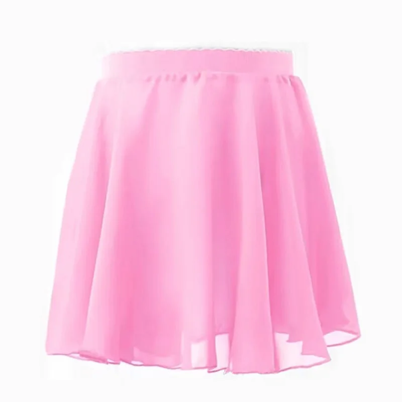 Falda de Ballet de 18 colores para niñas y niños pequeños, falda de gasa para baile, Falda corta de baile con cintura elástica para niñas, falda