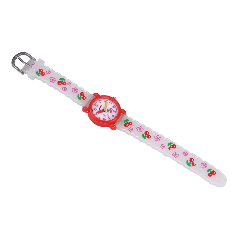 Uالتايلاندية C19 ساعات الأطفال ثلاثية الأبعاد لطيف الكرتون سيليكون للأطفال فهم الوقت مقاوم للماء المدرسة الابتدائية الفتيات ساعة كوارتز