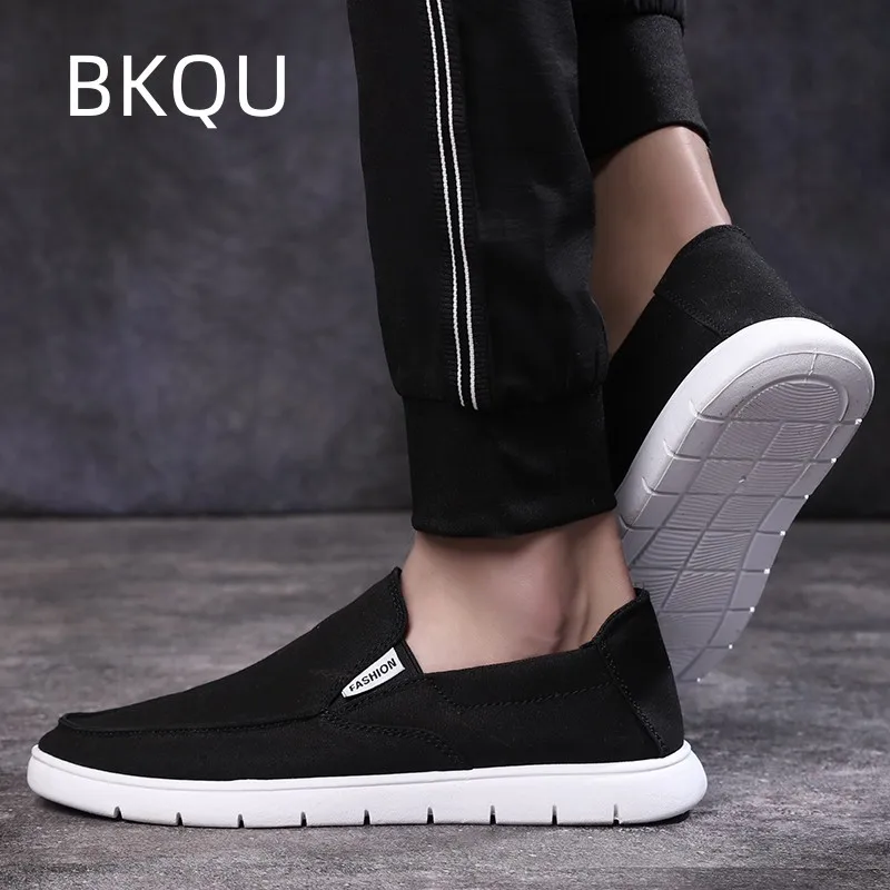 Men\'s Casual Sneaker Youth Trend Slip-on Breathable Comfortable Fashion All-match Round Toe Low Top Spring and Autumn Main Push