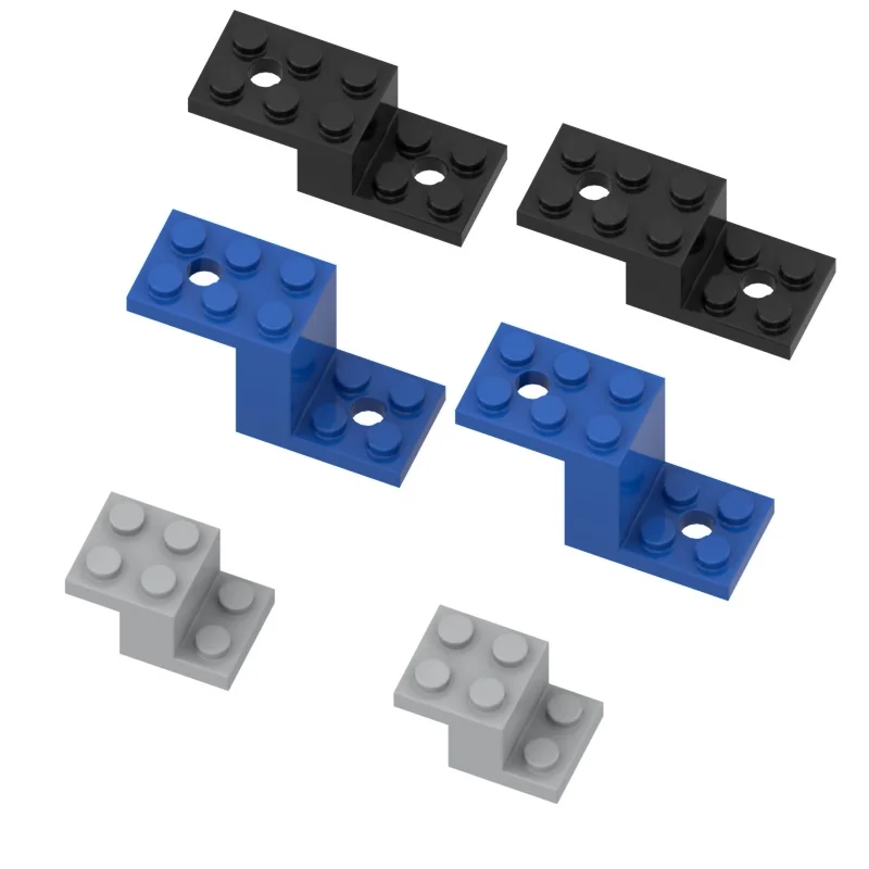 

10pcs Buildings Blocks 76766 6087 18671 Bracket 5x2x2 1/3 with 2Holes Brick Collections Bulk Modular Toy For High-Tech MOC 11215