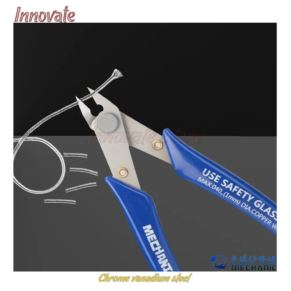 MECHANIC 5 "PRECISION diagonal pliers TS-190 industrial electrician shearing Ruyi pliers Multifunction manual repair tool