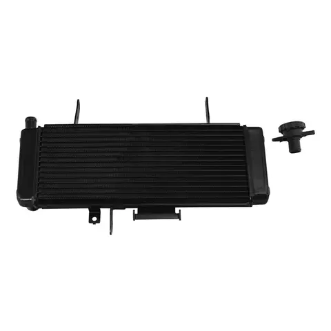 Motorrad Kühler Kühler Aluminium Schwarz Für Suzuki SV650S SV650A SV650SA 2003-2004