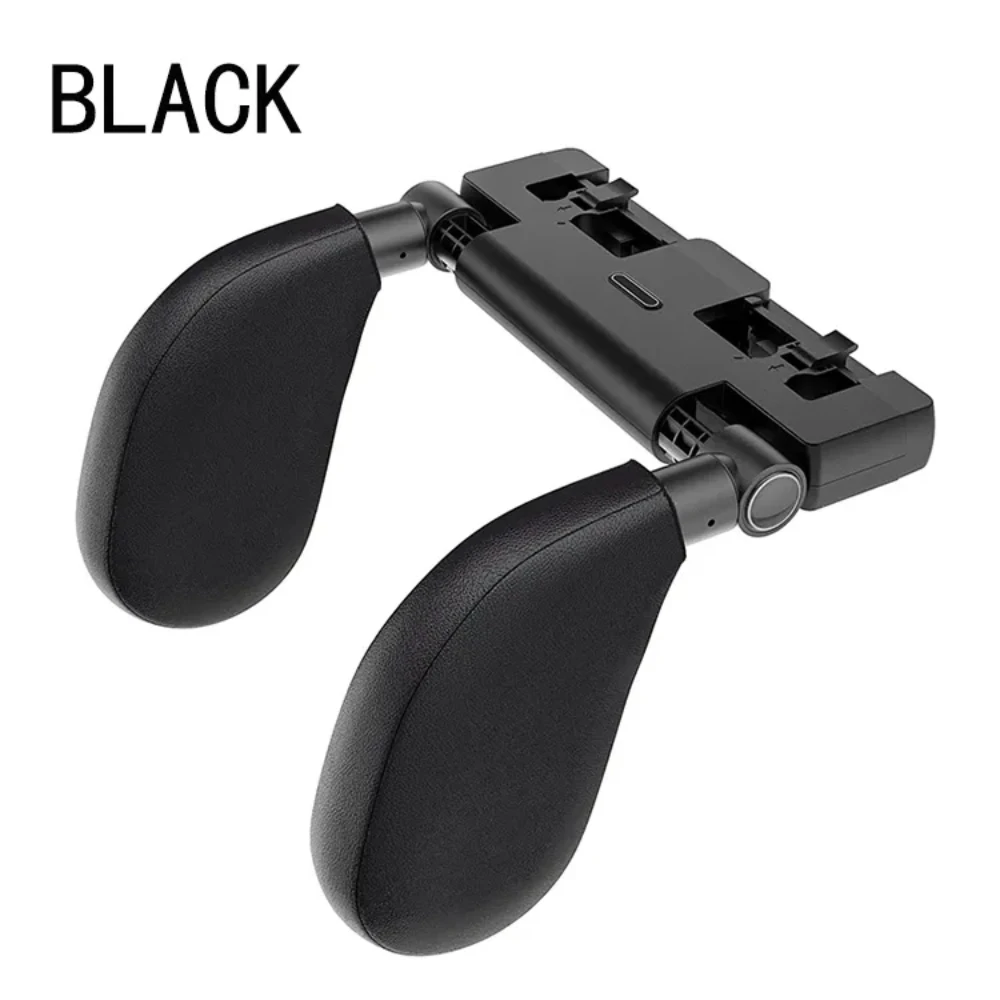 Caer Car Neck Headrest Pillow Cushion Seat Memory Foam Pad Sleep Side Head Telescopic Support on Cervical Spine for Adults Child