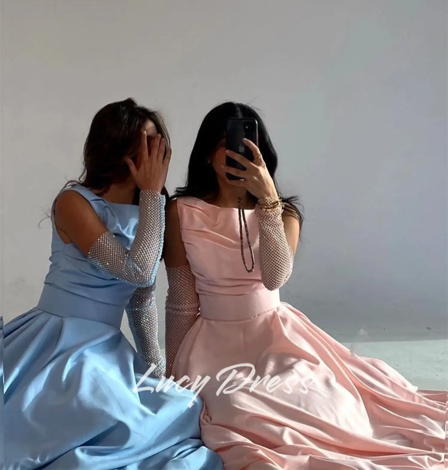 

Элегантное вечернее платье Lucy, индивидуальный пошив, роскошное платье для дня рождения, платья для выпускного вечера, платья для квинсеаньеры 2026, люкс