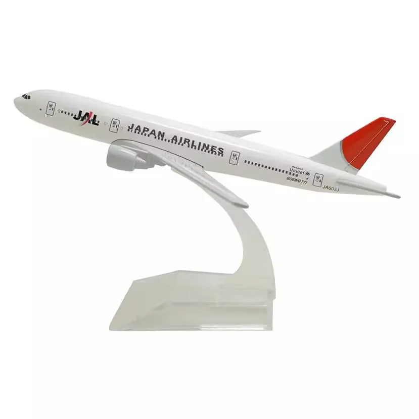

Модель самолета Japan Airlines B777 из металлического сплава, масштаб 1:400, сувенир, набор для хобби, коллекционная игрушка