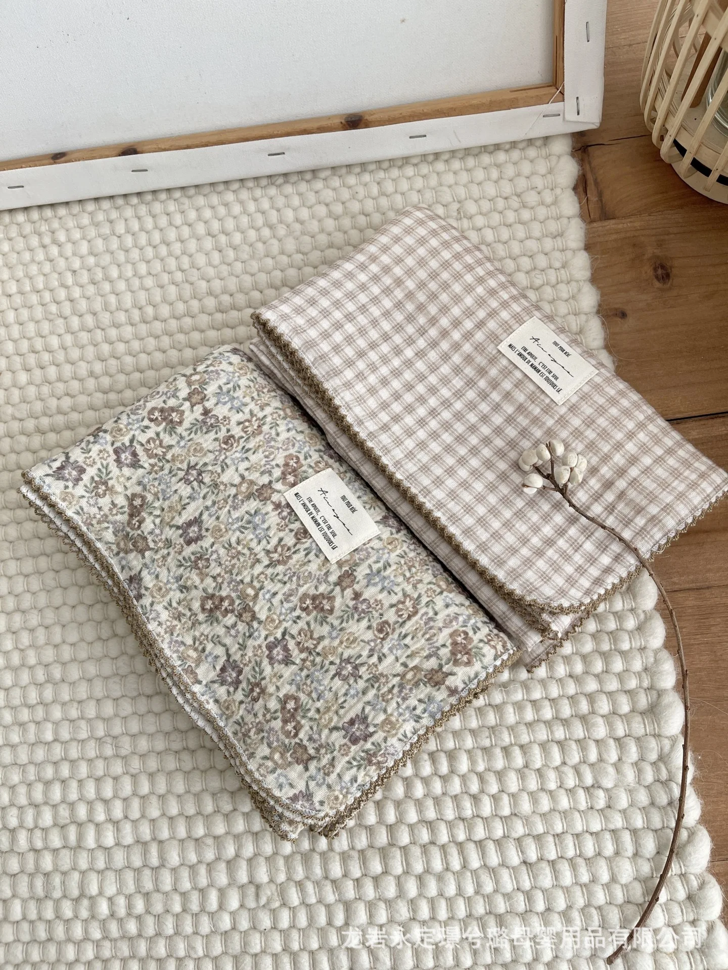 ผ้าห่อตัวเด็กอ่อน ผ้ามัสลิน ผ้ - Baby Nursery Quilts บทวิจารณ์และราคา