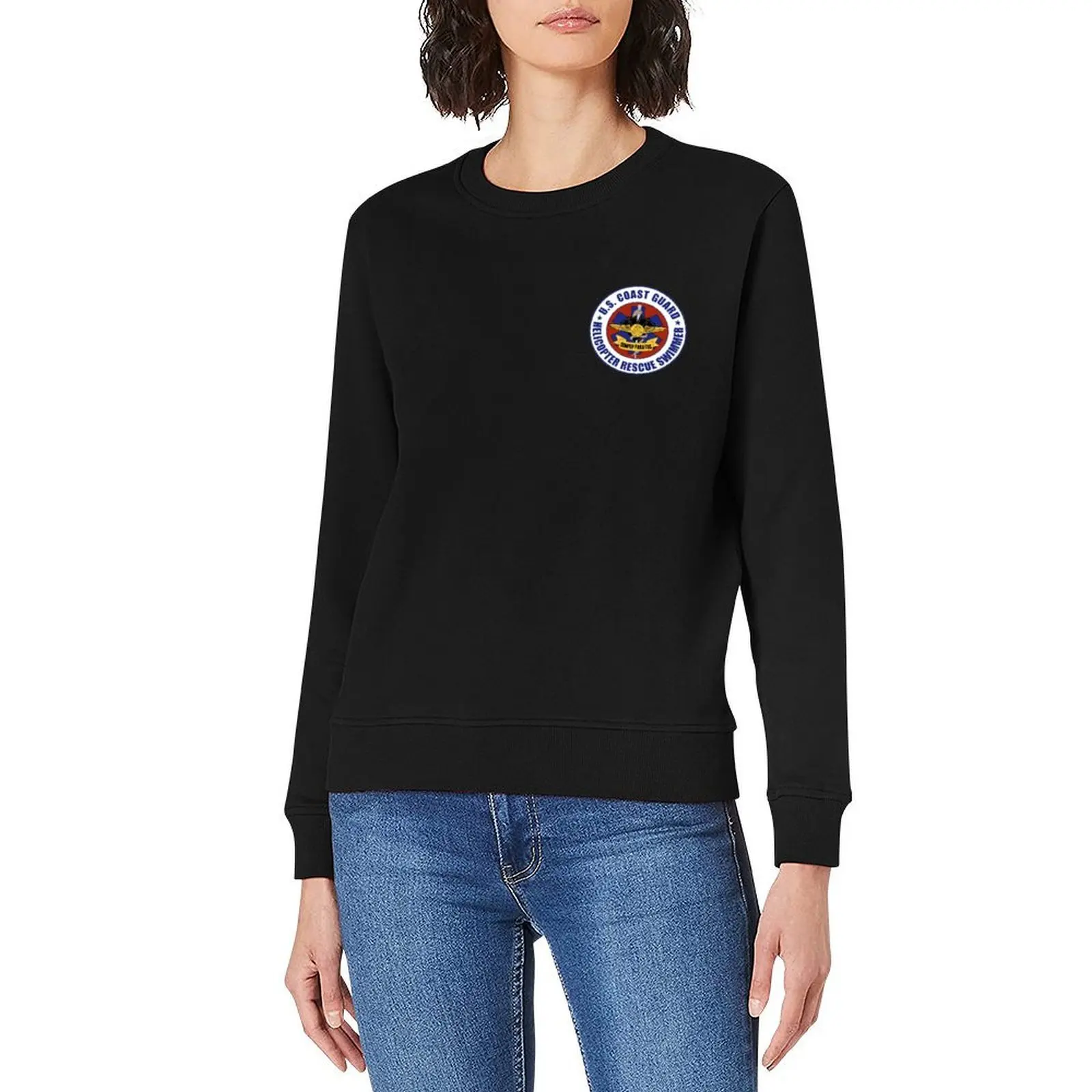 USCG هليكوبتر الإنقاذ السباح التصحيح البلوز الملابس للرجال الرجال ارتداء ملابس رجالية رياضية الرجال البلوز الجديد