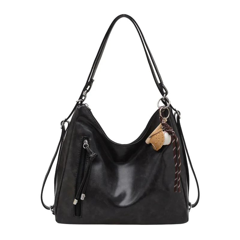 جديد خمر ركاب حقيبة المرأة سعة كبيرة حمل حقيبة كتف متعددة الوظائف حقيبة ظهر عصرية غير رسمية محفظة كروسبودي #5