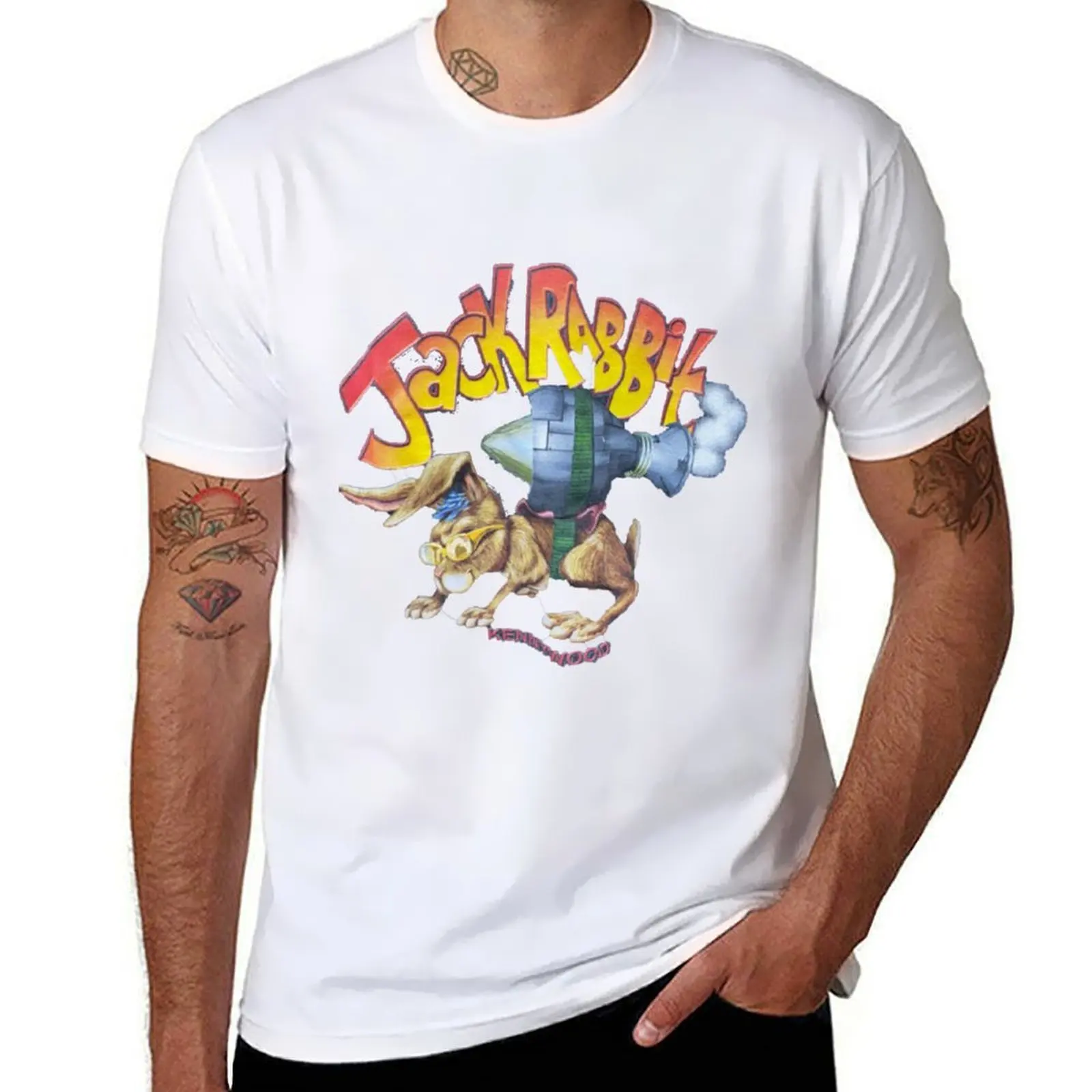 

kennywood park jack rabbit Gift Idea For Kennywood Lovers T-Shirt man t shirt heavy cotton t shirt man cotton T-Shirt