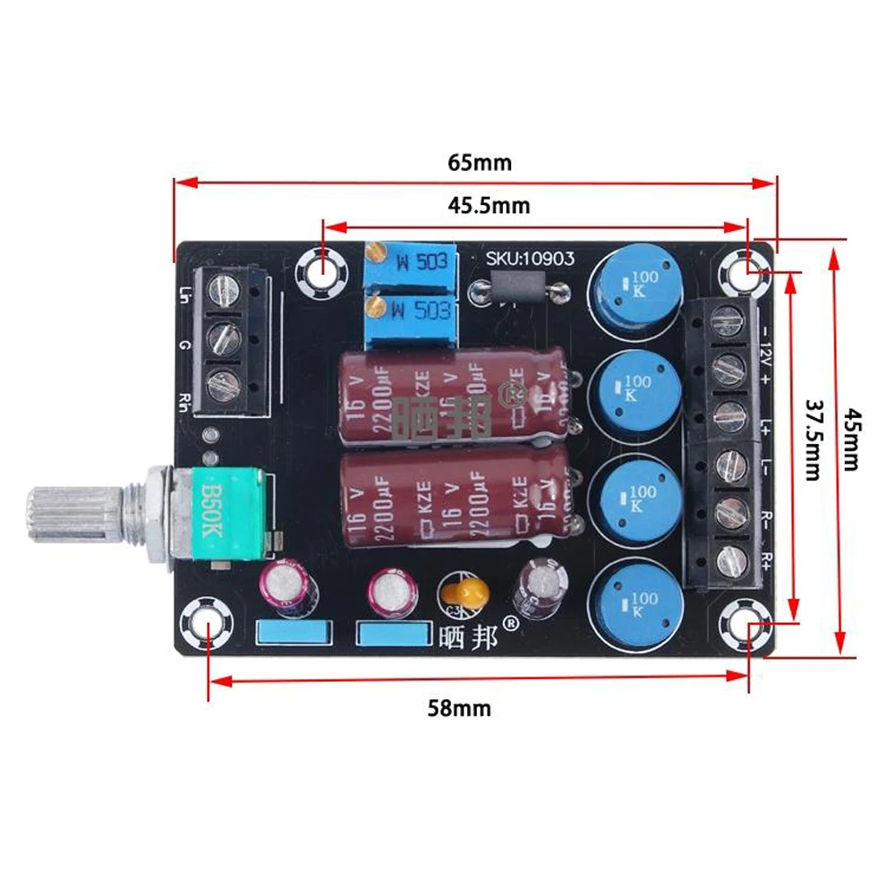 DLHiFi Mini Class T TA2024 15 واط + 15 واط تيار مستمر 12 فولت كامل التردد HiFi الصوت مكبر للصوت الرقمي مجلس لسيارة الكمبيوتر