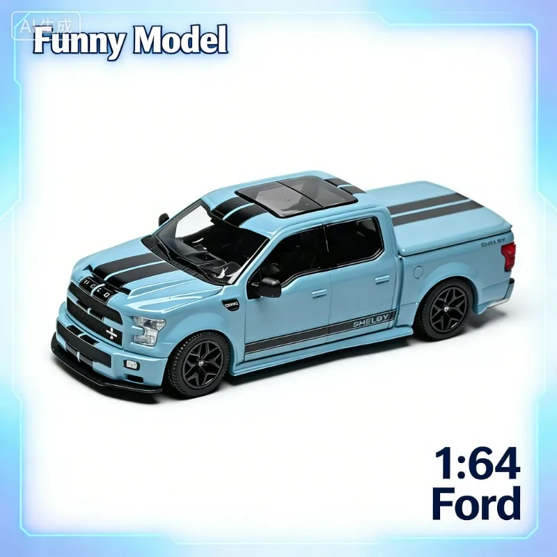 

Funny Model 1:64 Ford, Cast Alloy Vehicle Model, Boys' Gift, Adult Collection Decorative Piece, Holiday Gift.