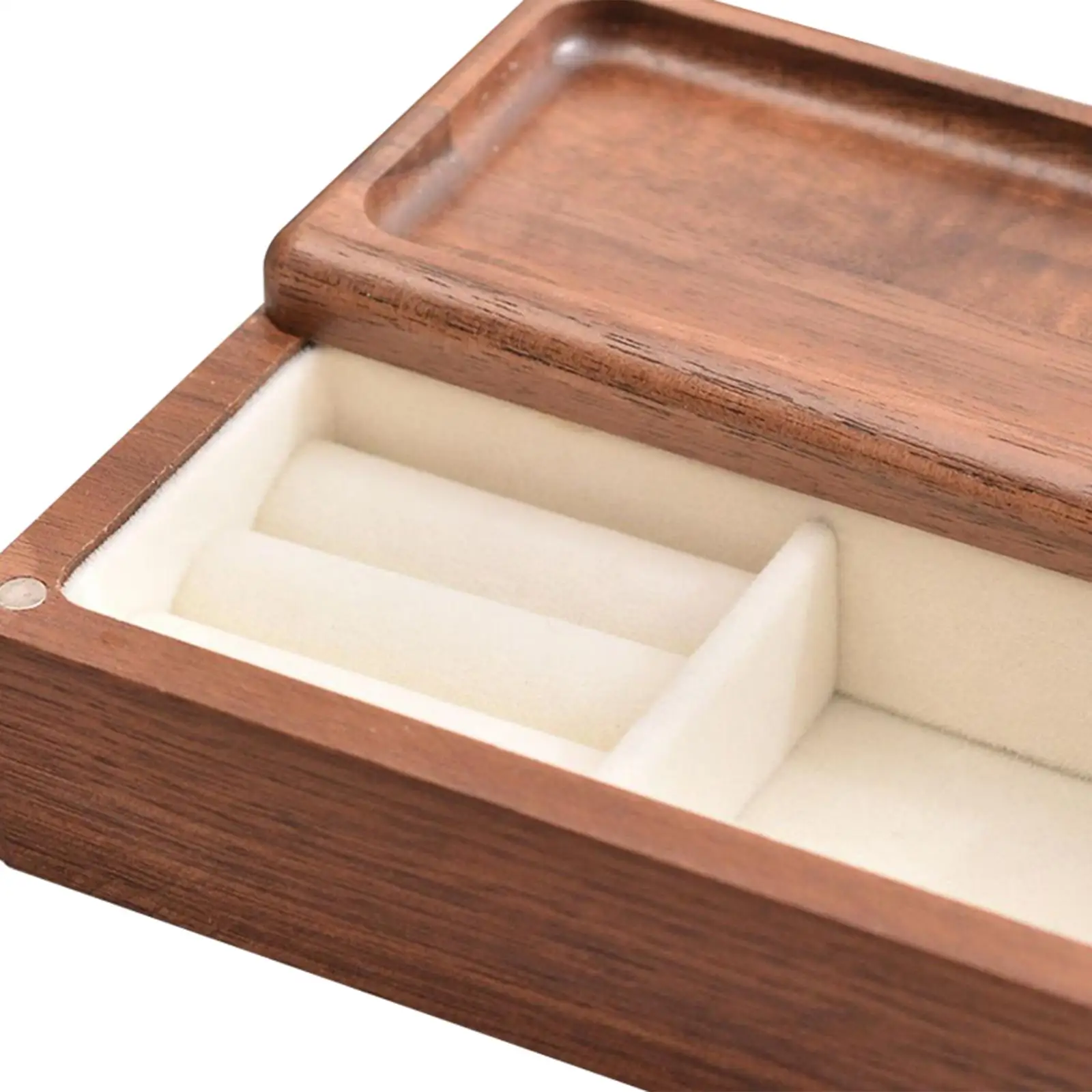 Boîte de rangement de bijoux, boîte de rangement de bijoux, boîte à bibelots pour boucles d'oreilles et bagues