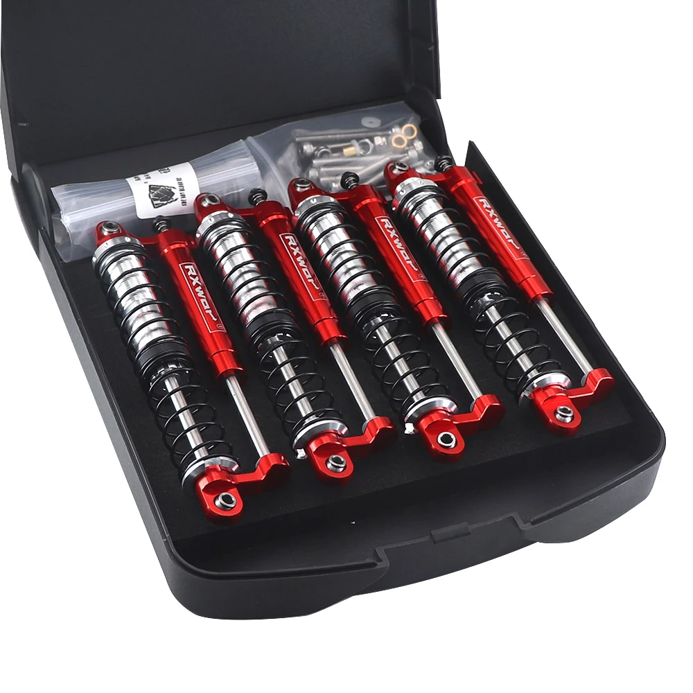 Регулируемый масляный L = 105 мм, металлический амортизатор отрицательного давления, двойной демпфер для 1/8 Rc гусеничного автомобиля Meijiaxin H8h Yikong CROSSRS