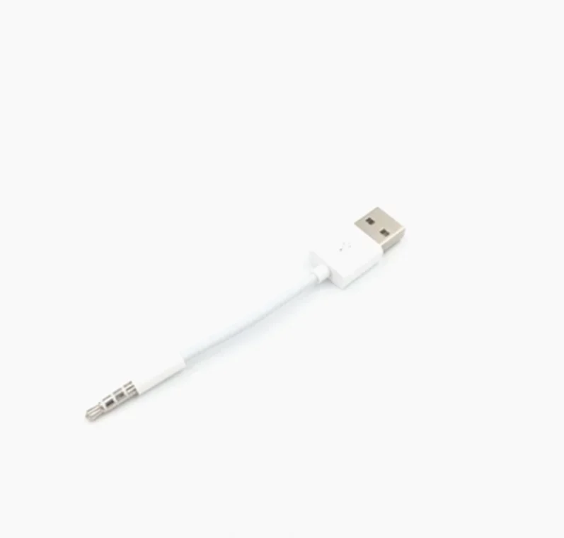 3.5mm Jack to USB 2.0 Data Sync Charger Transfer Audio Adapter Cable cord for iPod 3rd 4th 5th 6th