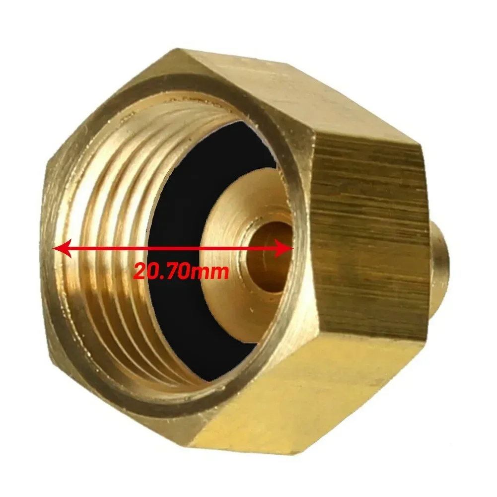 NEW Car Conditioner Adapter Bottle Adapter For R134A W21.8 To 1/4'' SAE Air Conditioning Parts Repair Fluoride