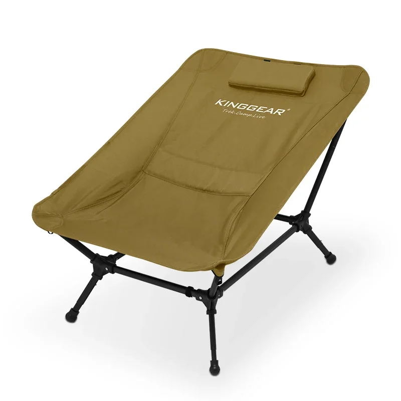 AG KingGear Outdoor Portable Reclining Folding Camping Chair Adjustable Custom Leisure  Chair