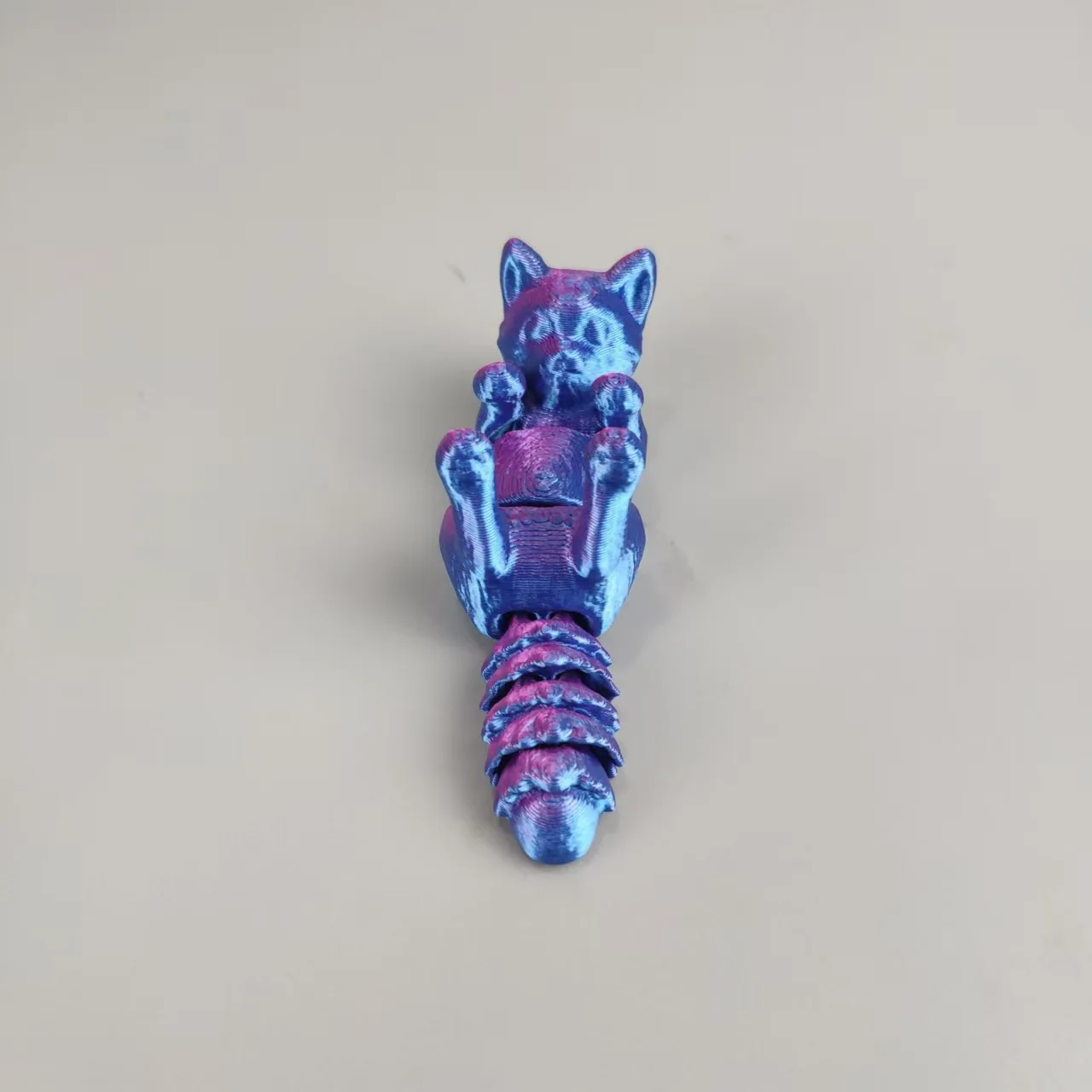 3D Afdrukken Lighouding Leuke Kat Speelgoed Grappige Simulatie Kat Dierlijke Gewrichten Beweegbare Figuur Model Desktop Ornament Kinderen Speelgoed Cadeau