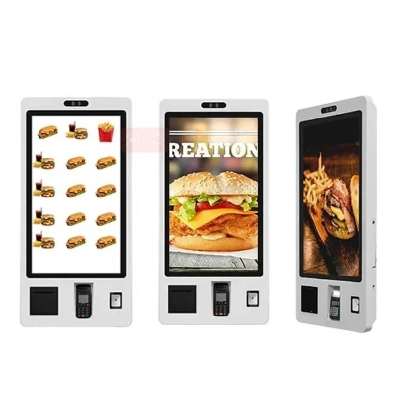 Self-Service Restaurant Kiosk POS System Touch Screen Terminal with Self-Ordering and Payment Kiosk Terminal