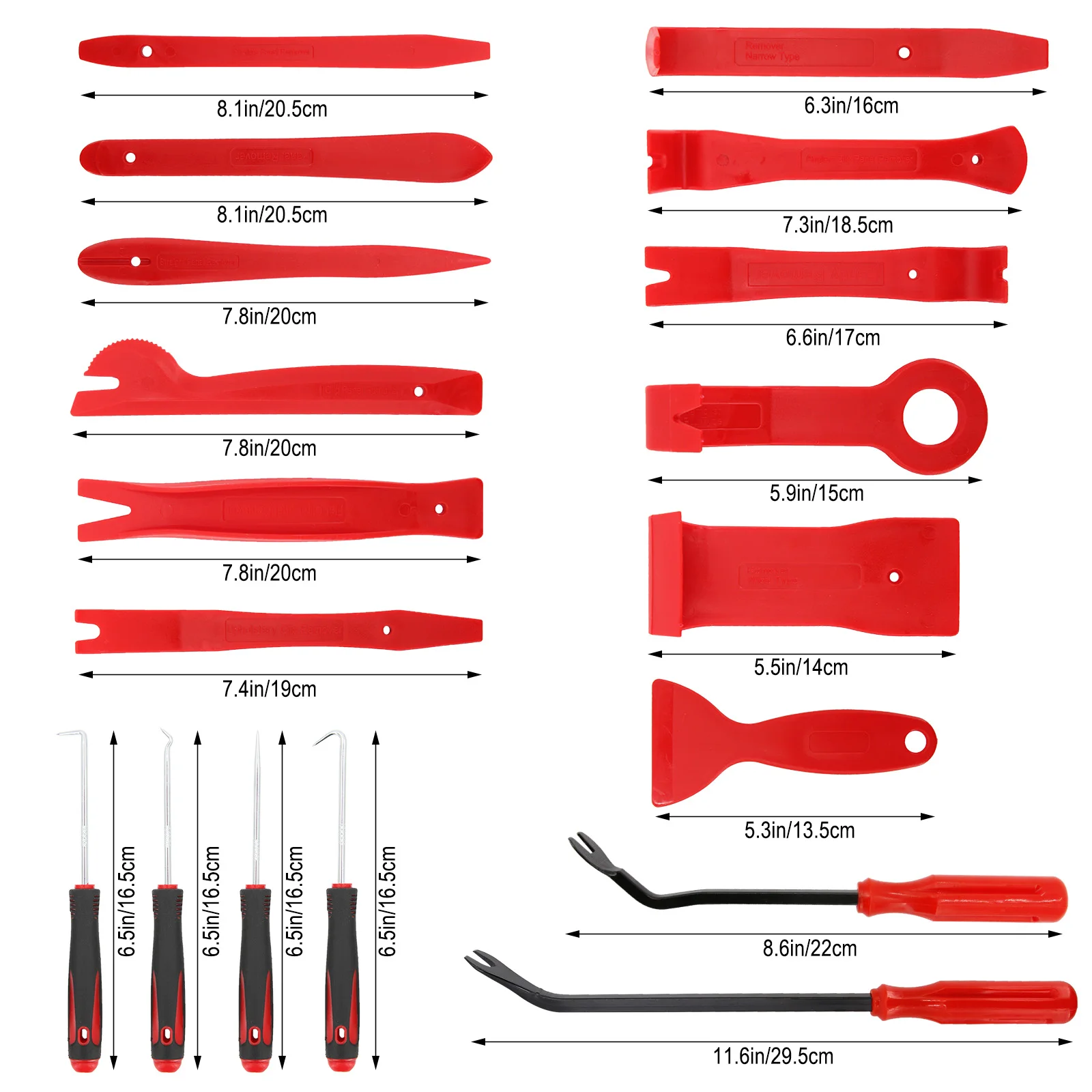 Car Pry Disassembly Tool Set Hand Tool Kit Car Repair Tool DVD Stereo Refit Kits Plastic Trim Panel Dashboard Removal Tool