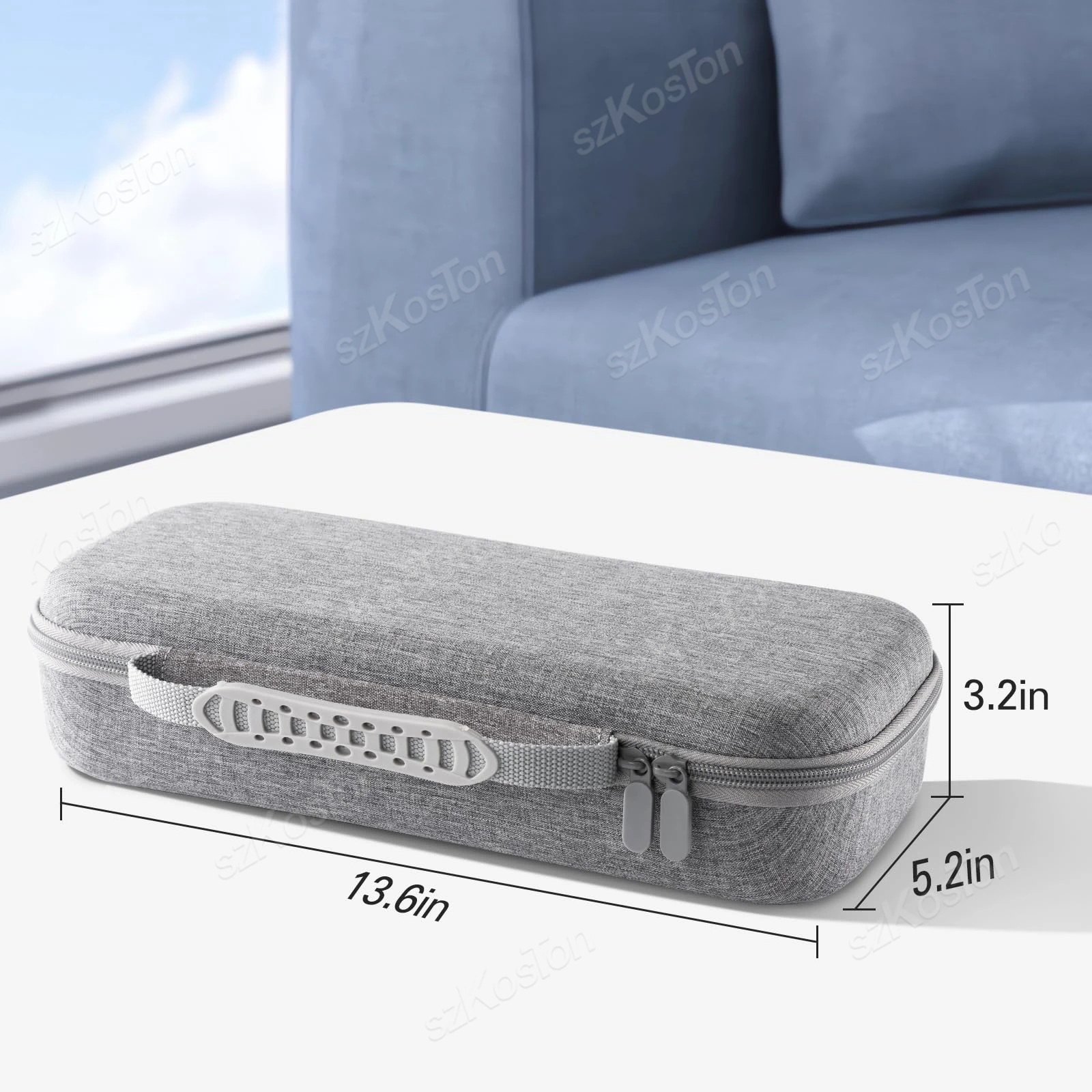 حقيبة حمل صلبة من مادة EVA حقيبة تخزين محمولة مع واقي شاشة لوحدة تحكم ألعاب بلاي ستيشن لملحقات بوابة PS