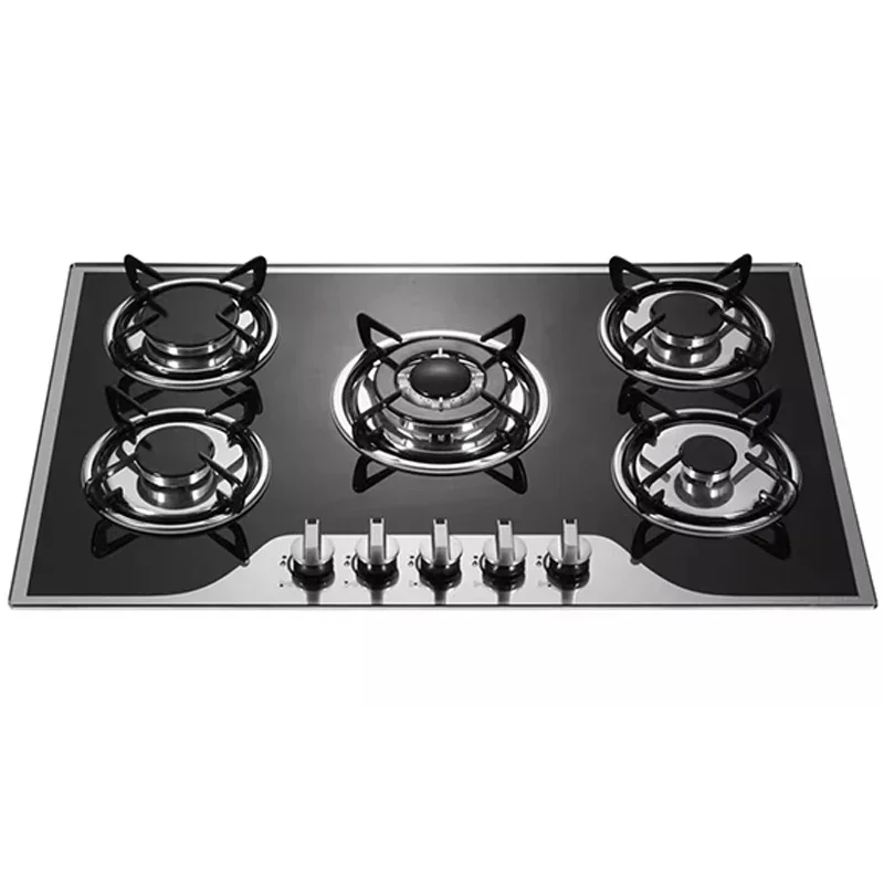 5 Burners gas stovetop 30 inch,Gas Stove Gas Hob Stovetop Tempered Glass Cooktop Plug-in type/Battery type