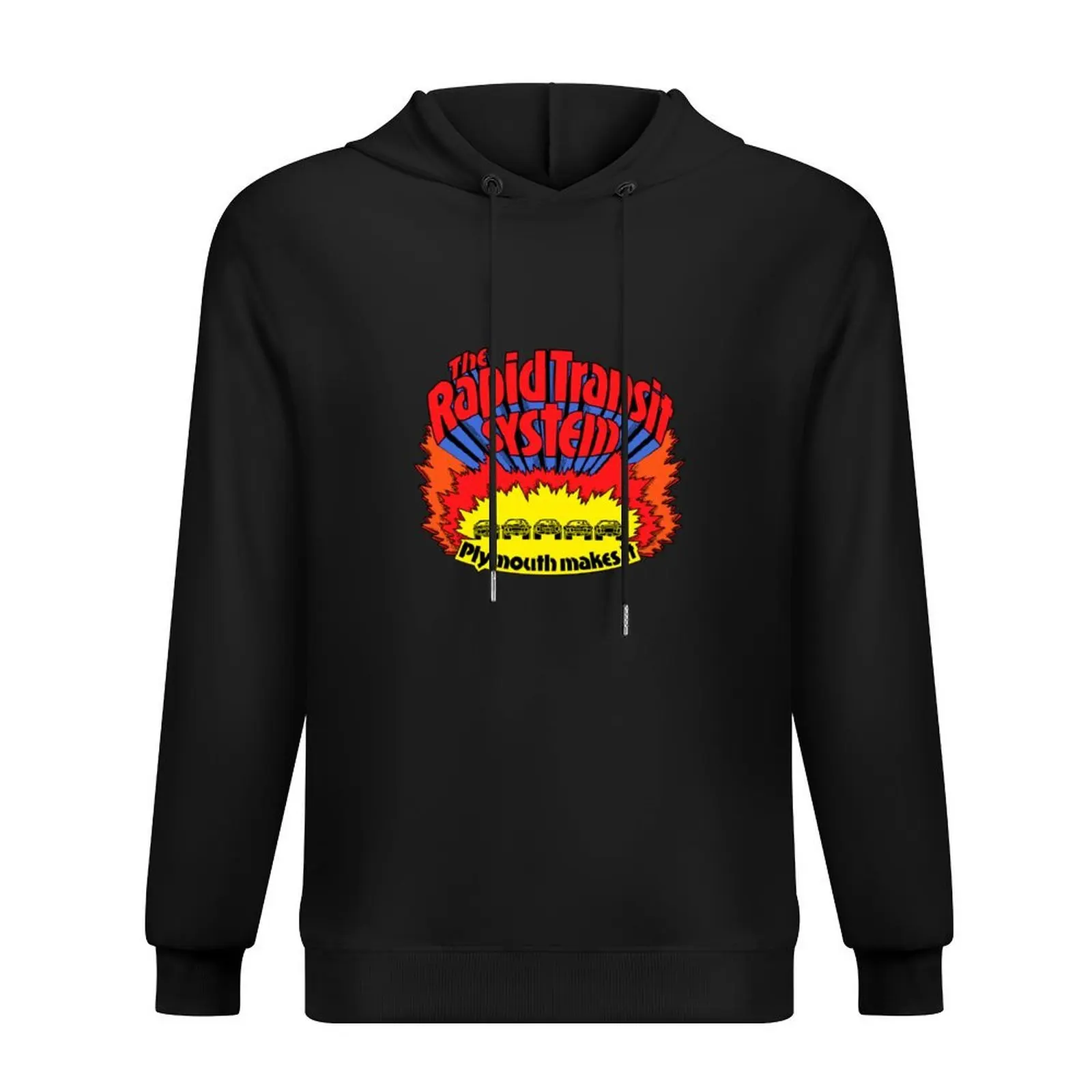 

Rapid Transit System - Plymouth Makes It Hoodie winter clothes blouse men's winter sweater hoodies for men