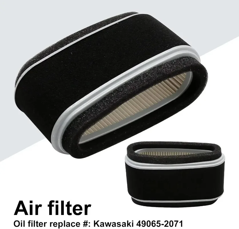 11013-2141 Air Filter Fuel Filter Oil Filter Tune Up Kit Replacement for Kawasaki FC420V for Gravely Pro 140 150 14 HP Engine 49