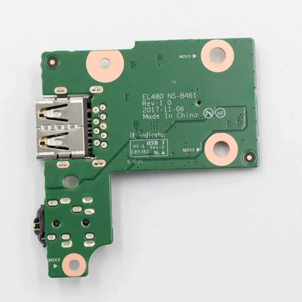 For Lenovo ThinkPad L480 L490 NS-B461 01LW333 Audio Board USB Board Laptop IO Board Replacement