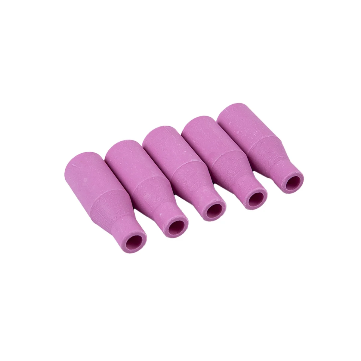 5Pcs MB15AK Ceramic Nozzle Protective Cover MIG Ceramic Nozzle Conductive Nozzle Ceramic Nozzle
