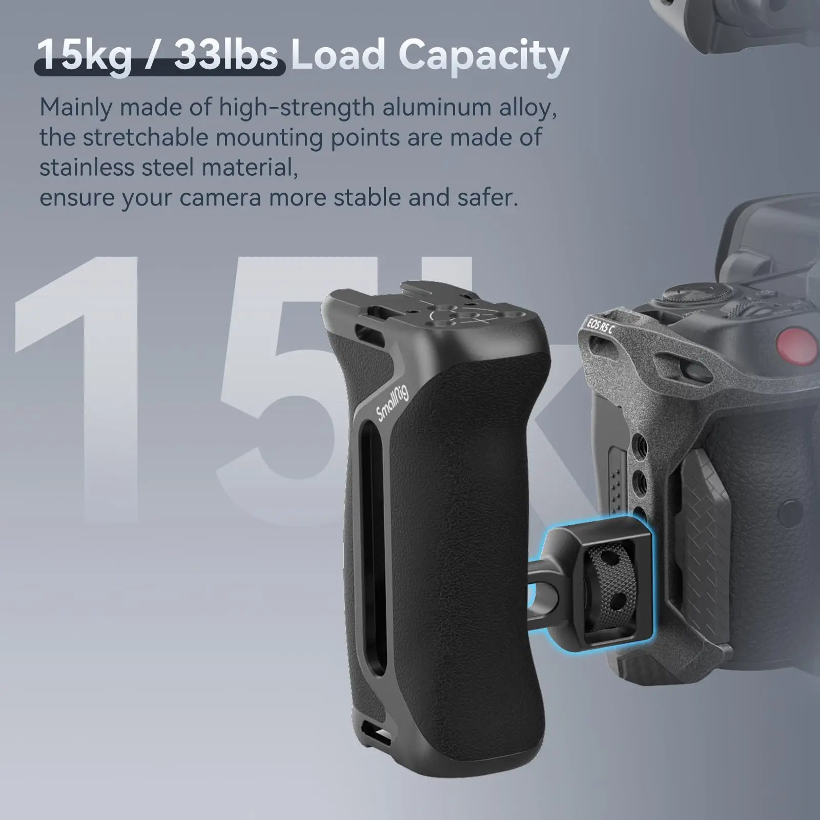 SmallRig 4346 Side Handle with Two-in-One Locating Screw 1/4