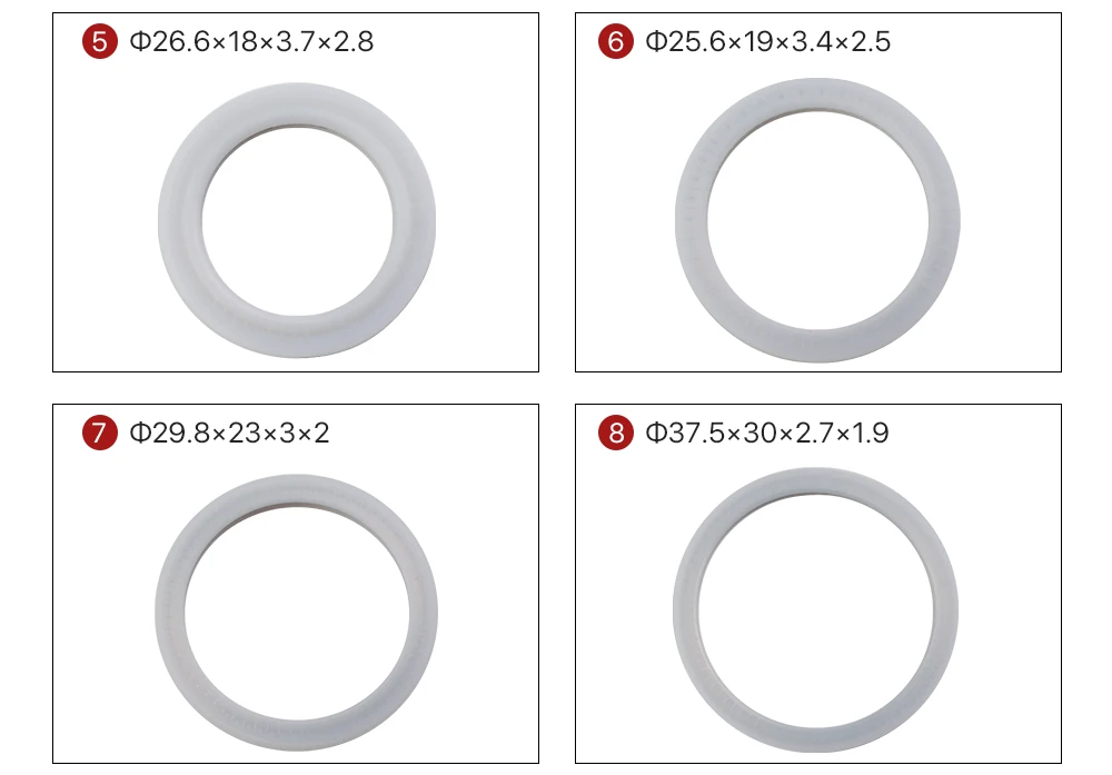 Cloudray-Dichtungsring-Unterlegscheibe, Schutzfenster für Raytools/Precitec/WSX/Bodor, anpassbare Größe für Faserlaserkopf 1064 nm – Detail 7