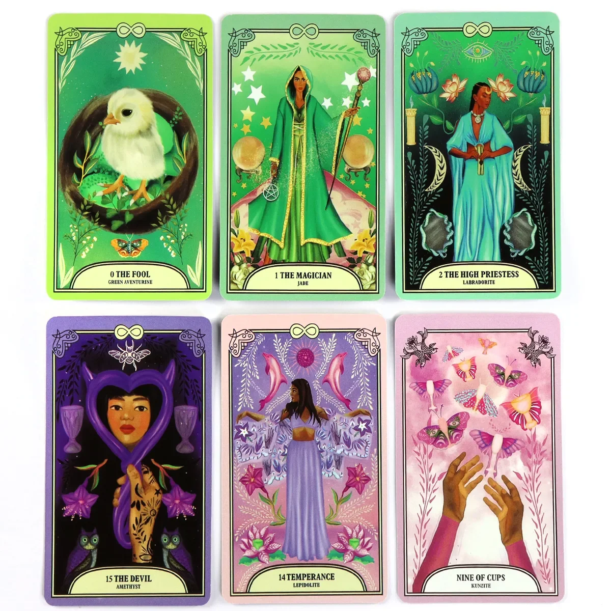 The Crystal Magic Tarot Understand and Control Your Fate with Tarot 78-card tarot deck