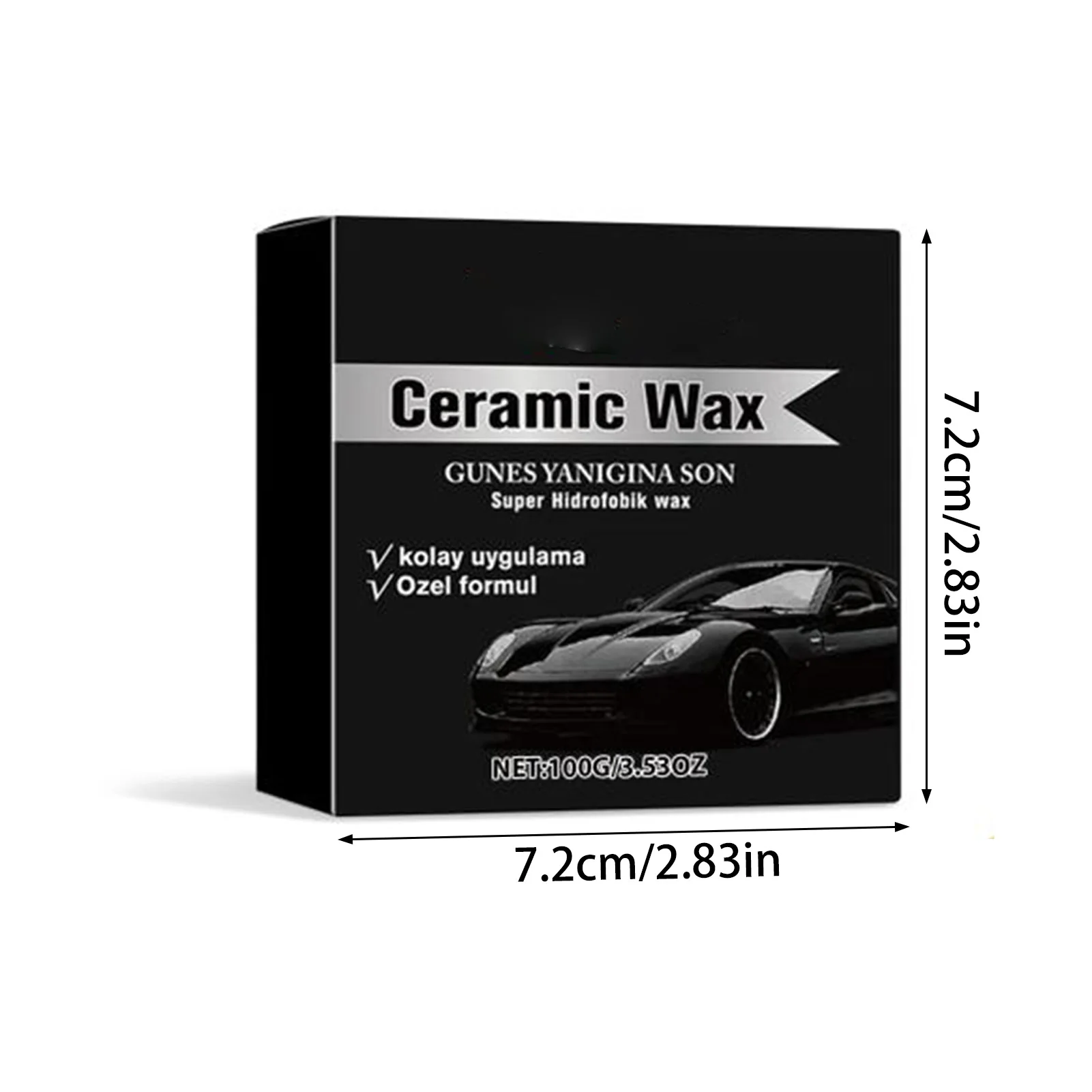 Профессиональный полировальный воск для технического обслуживания автомобиля защищает краску, защищает от пыли и загрязнений, подходит для покраски.