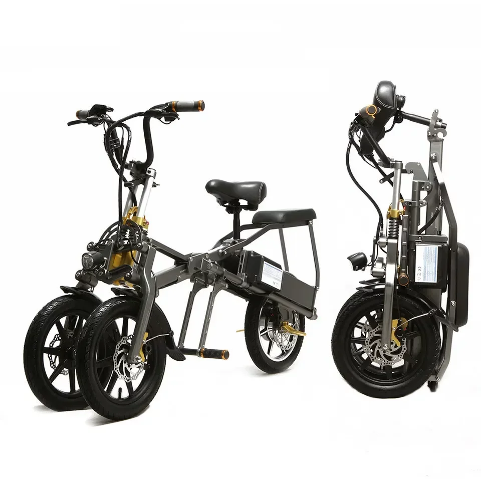 48V Folding 3-Wheel E-Scooter, 14