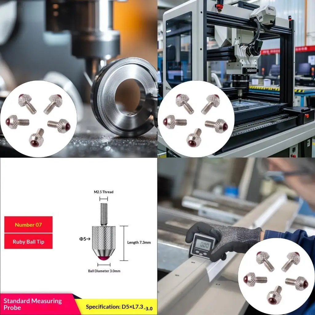 L43A Face Tip with Multiple Materials for Efficient Flexible Measurement