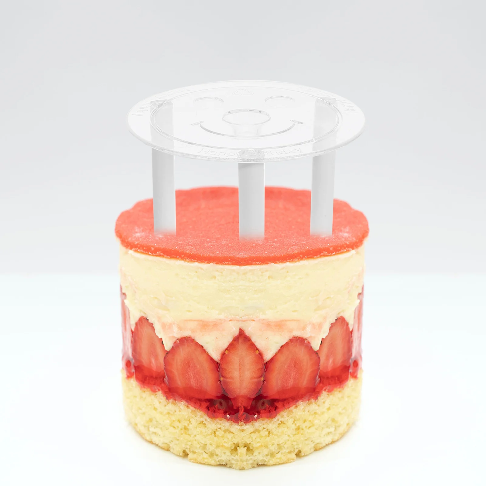 

5Sets Cake Dowel Rods Plastic Stand Kit Floating Effect Stable Cake Support Rods for Tiered Cakes Birthday Wedding Party