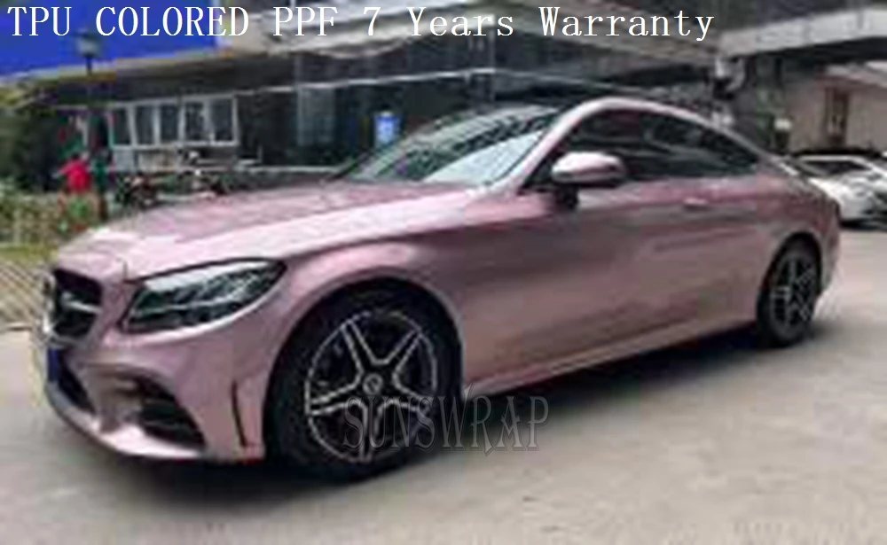 

TPU PPF Crystal Antique Copper Full Vehicle Kit Wet Tuck Install for Super Yacht & Classic Car - Self-Healing Film 5x52ft/roll