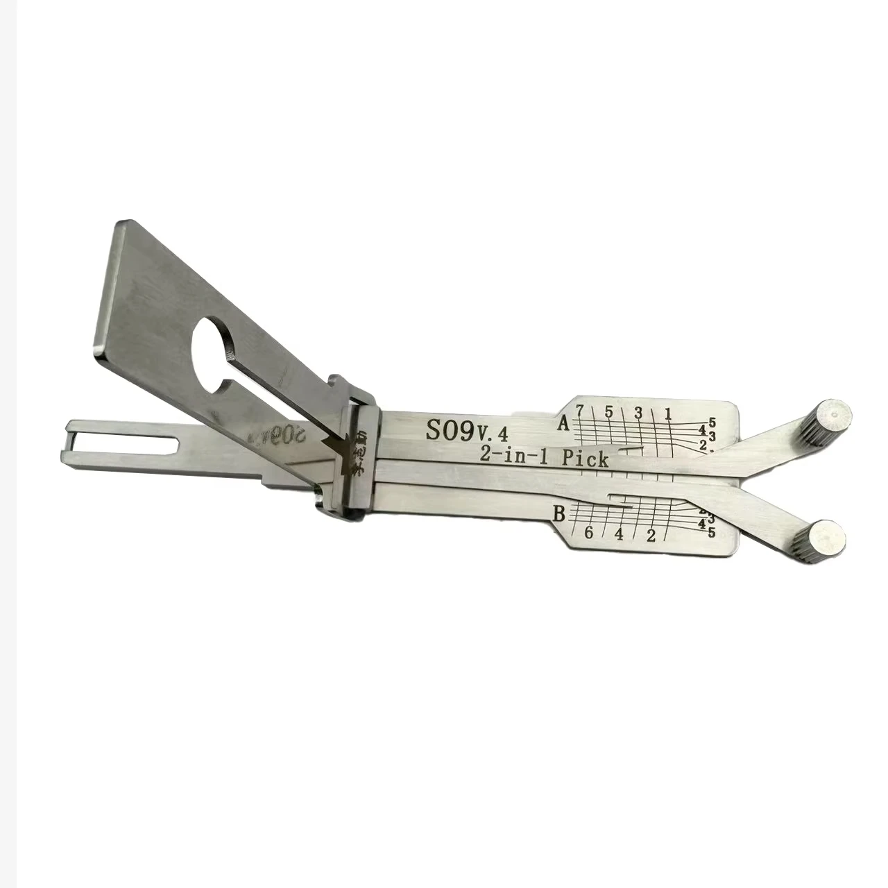 S09 V4 Lishi 2-in-1 für Hyundai Kia Neueste Modelle Schlossöffner Decoder Kfz-Schlüsseldienst-Werkzeuge Auto-Bypass-Werkzeuge – Detail 1