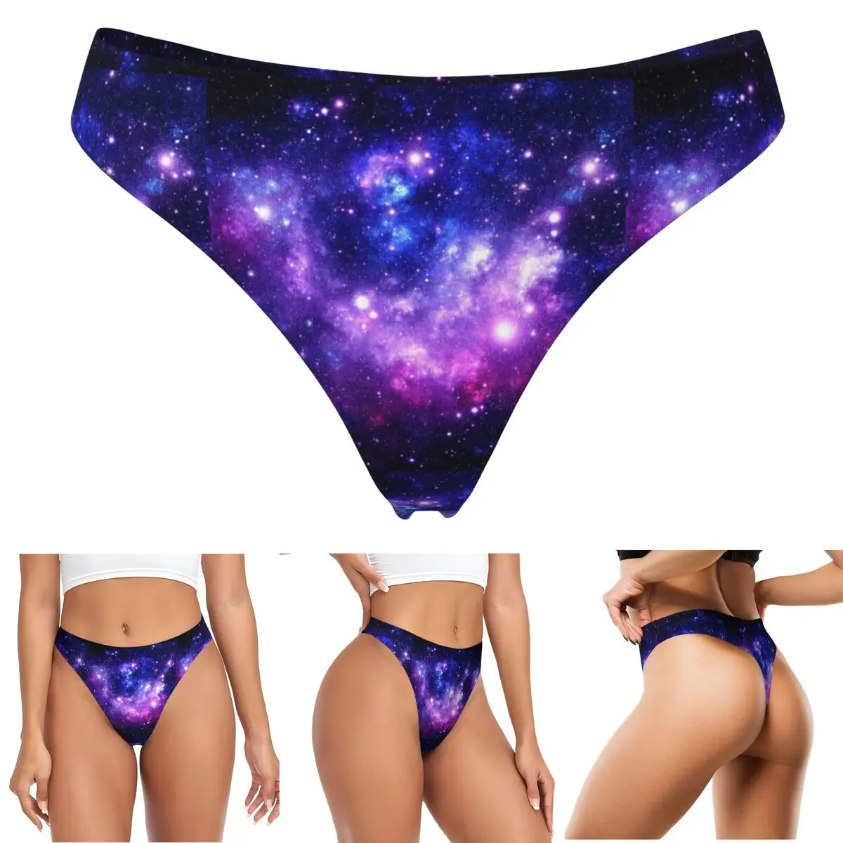 calcinhas-g-string-personalizadas-em-azul-roxo-galaxia-nebulosa-confortaveis-e-respiraveis-para-mulheres