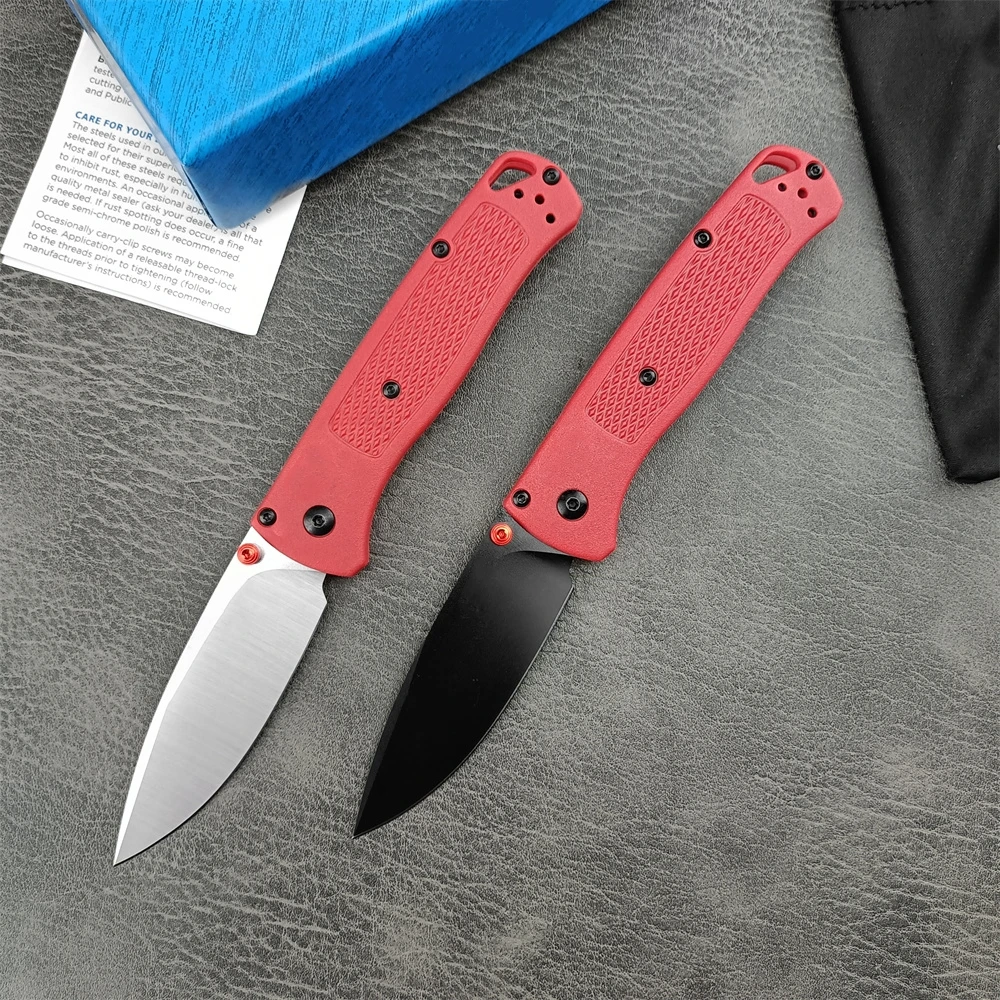 Hot Selling BM 535 Folding Knife Outdoor EDC Camping Knives S30V Blade Nylon Glass Fiber Handle Hiking Survival Hunting Tools