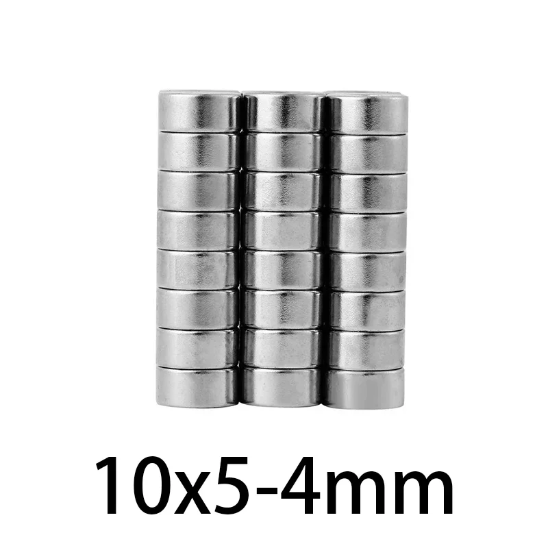 10x5-4mm Powerful Magnets Strong Round Magnets For Fridge, DIY, Building, Scientific, Craft, Education  10*5-4 10x5-4