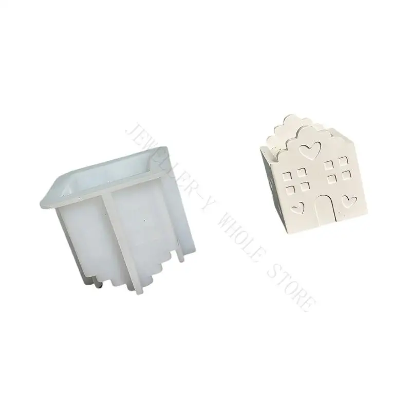 R7UF Artistic Home Silicone Mold Candlestick For Crafting Beautiful Jewelry Unique Soaps And Festive