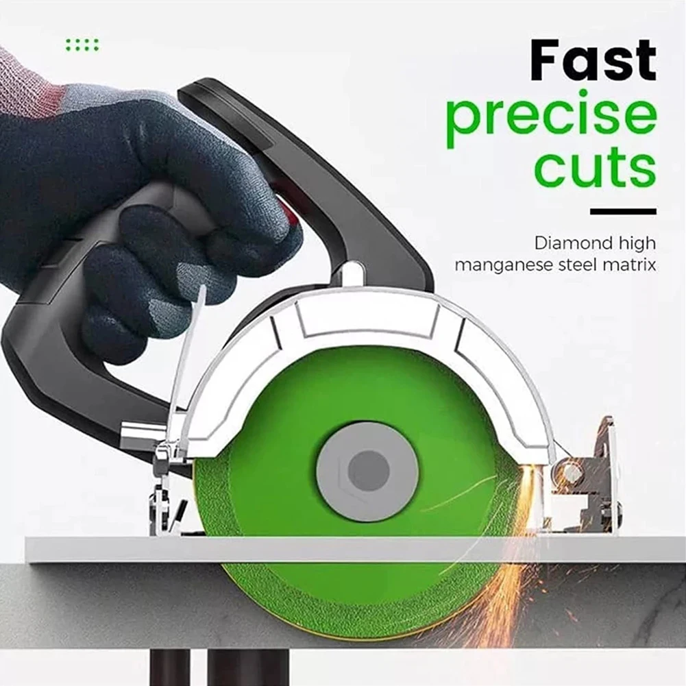 1pc Glass Cutting Disc 115 125 Mm For 100 Type Angle Grinder Saw Blade Dry Wet Cutting Grinding Jade Diamond Abrasive