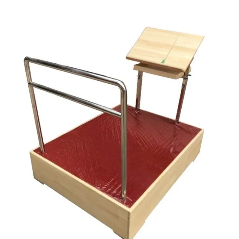 Solid wood music podium, music stand for teaching, foldable pine chorus station