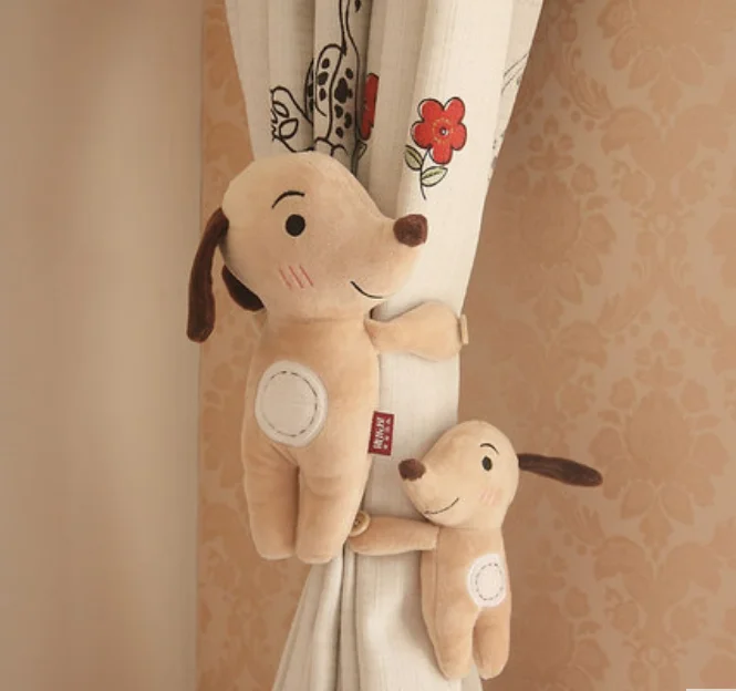 การ์ตูนสร้างสรรค์น่ารักลิงผ้าม่าน BUCKLE Holdback ผ้าม่านสายคล้องตะขอเด็กตกแต่งบ้านผ้าม่านคลิปของเล่นตุ๊กตา LF659