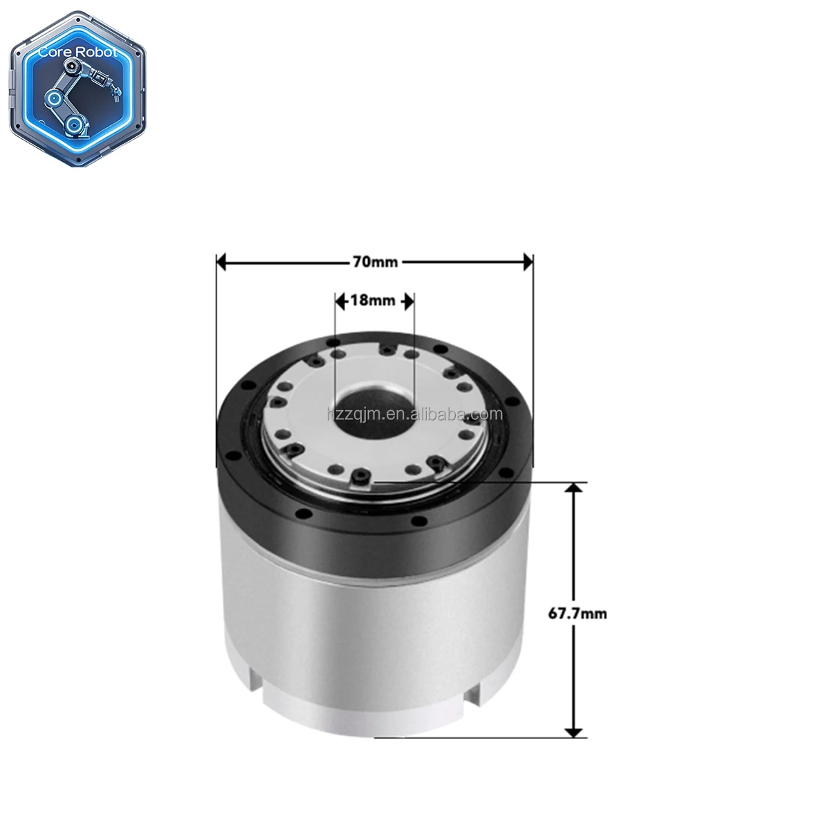 

Core Robot ERob70I Tiny Precise Hollow Brushless Motor Servo Rotary Actuator with Harmonic Gear Industrial Components