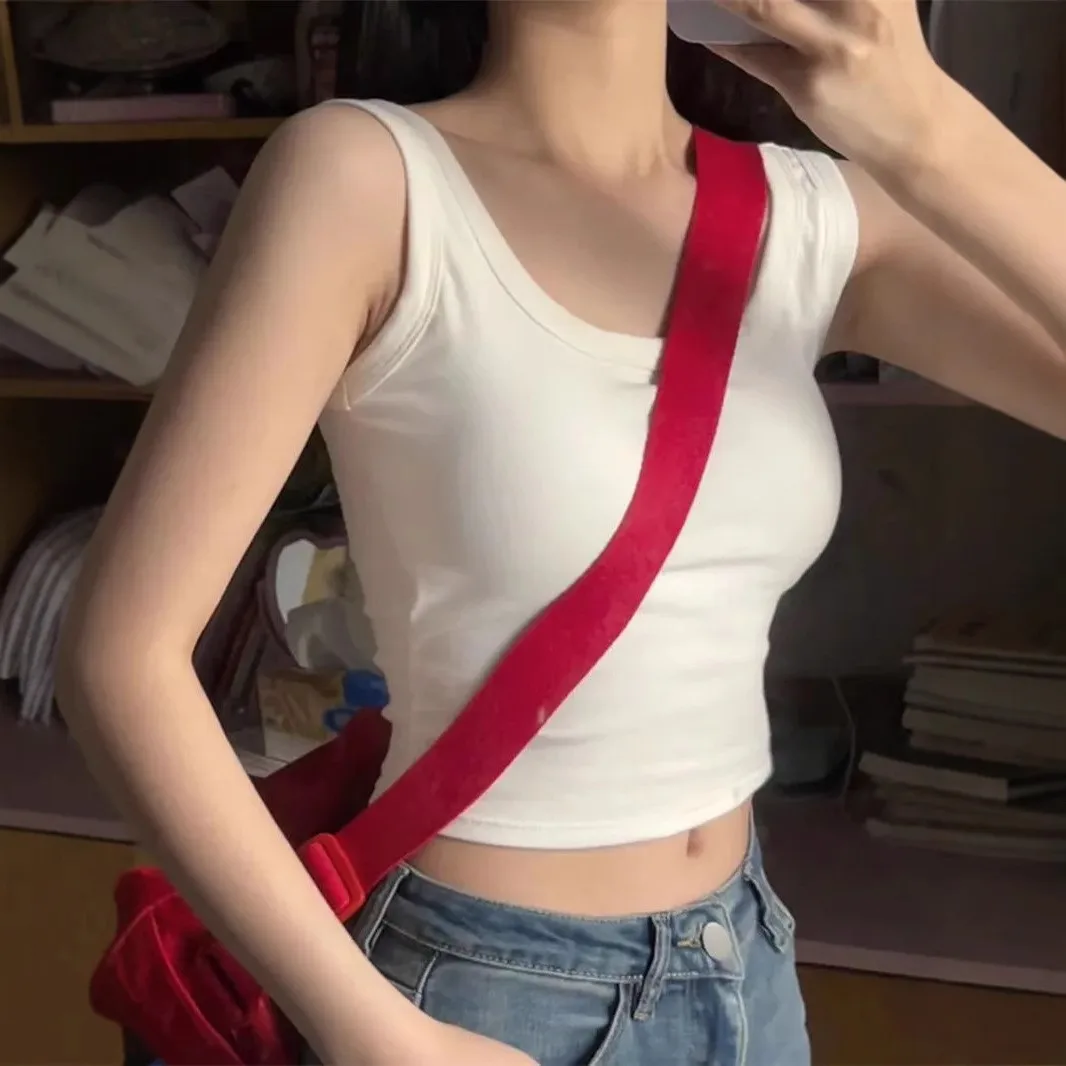 

Укороченный топ для похудения, женский модный топ на бретелях Csole, внутренняя одежда, верхняя одежда, сексуальная девушка, полиэфирное волокно, летняя повседневная одежда
