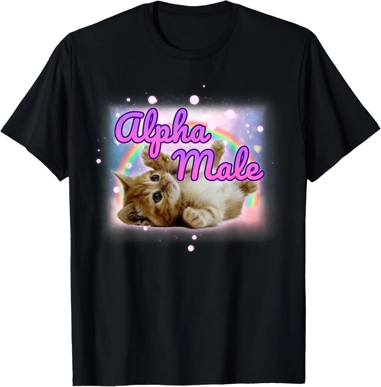 Alpha Male Cat Meme T-Shirt